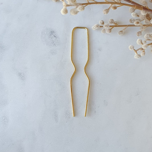 Hair pin solid brass