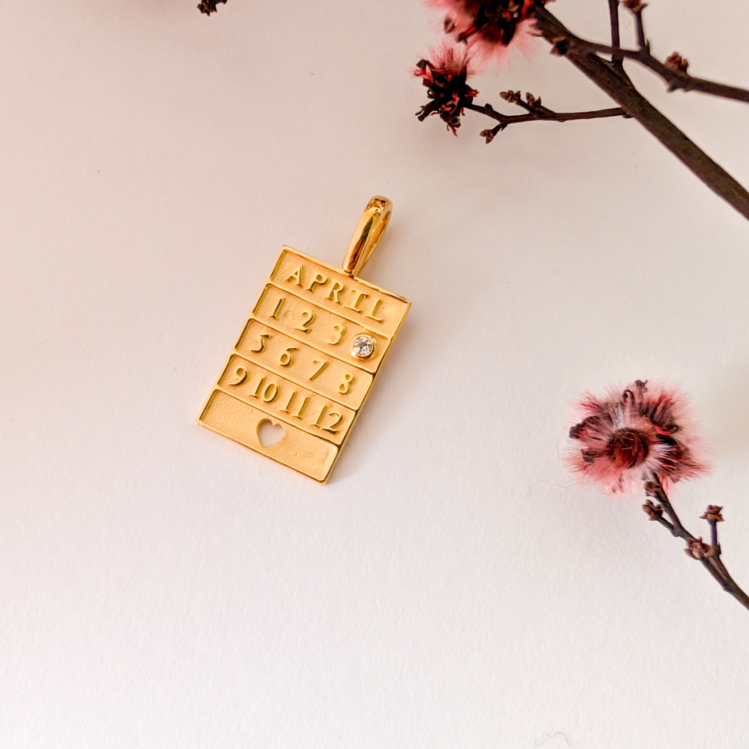 Birthstone Necklace 18k Gold Vermeil | Gemstone