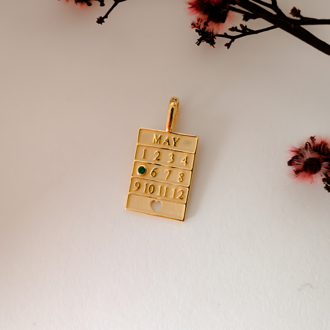 Birthstone Necklace 18k Gold Vermeil | Gemstone