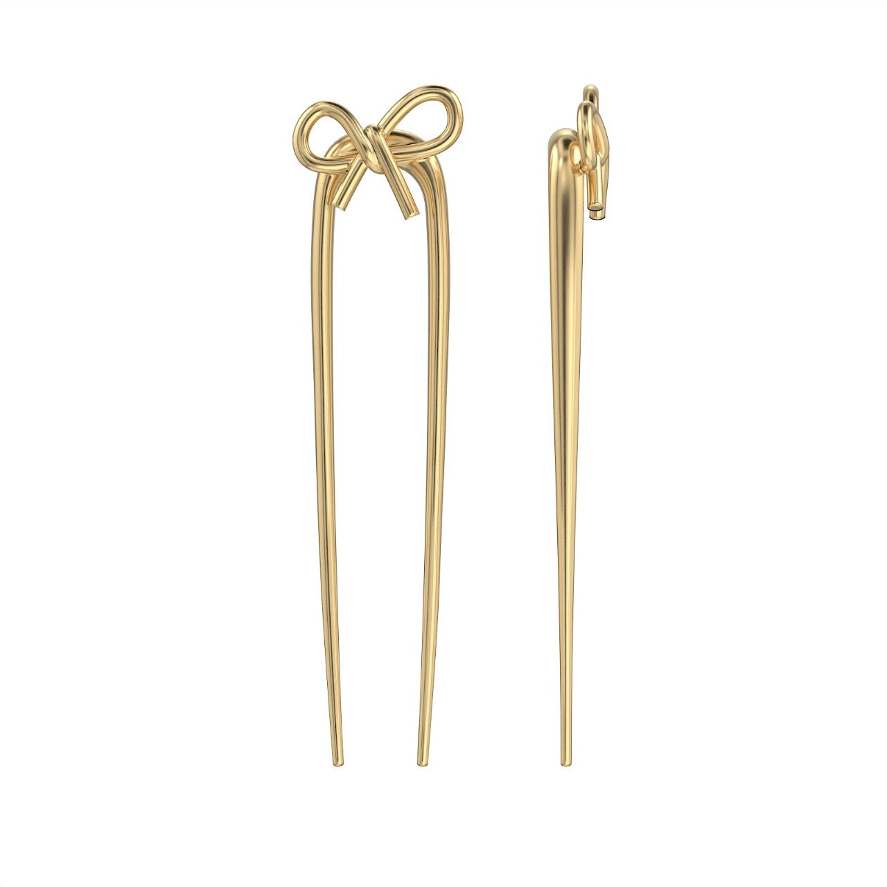 Pincho XL Bow | Hair pin |  18k Gold Plated - PREORDER