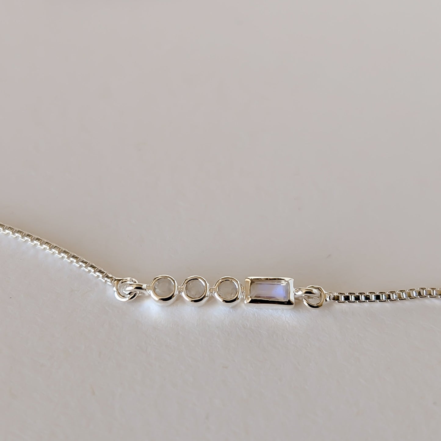 Initial A to Z Morse Code Necklace Sterling Silver